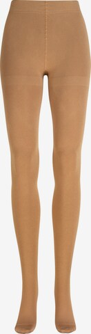 Collants ' Wohlig-Warm ' Nur Die en beige : devant