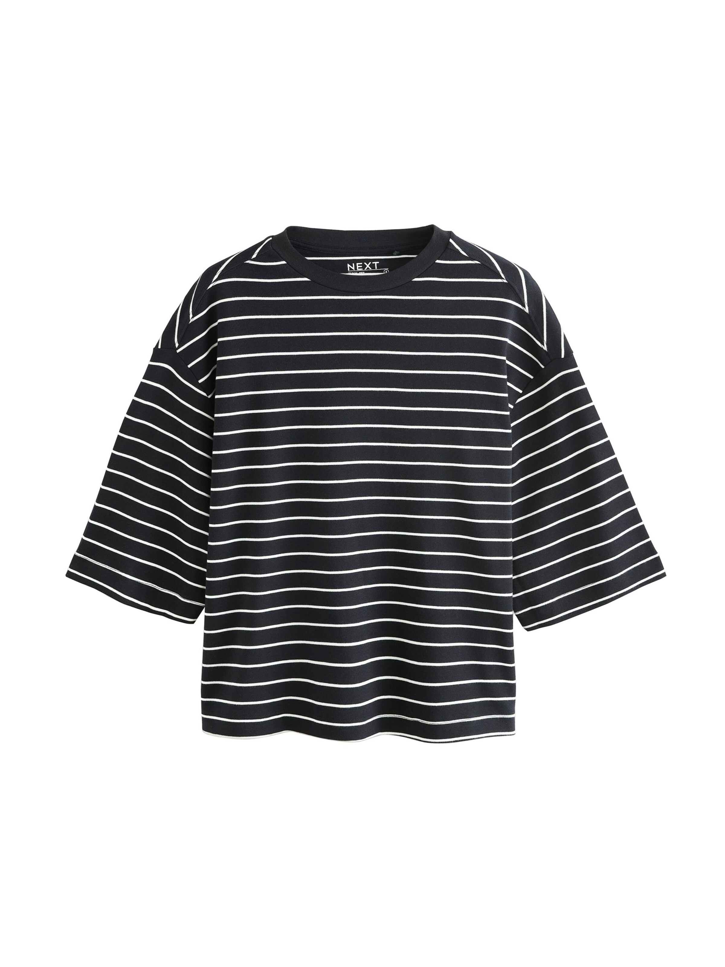 Next T-Shirt in Schwarz: Vorderseite