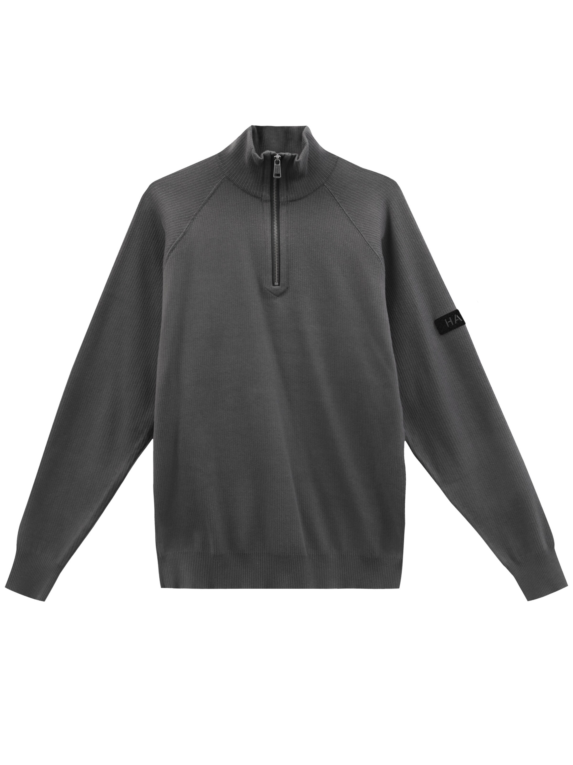 HALO Pullover in Grau: Vorderseite