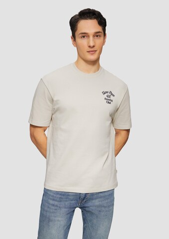 T-Shirt s.Oliver en beige : devant