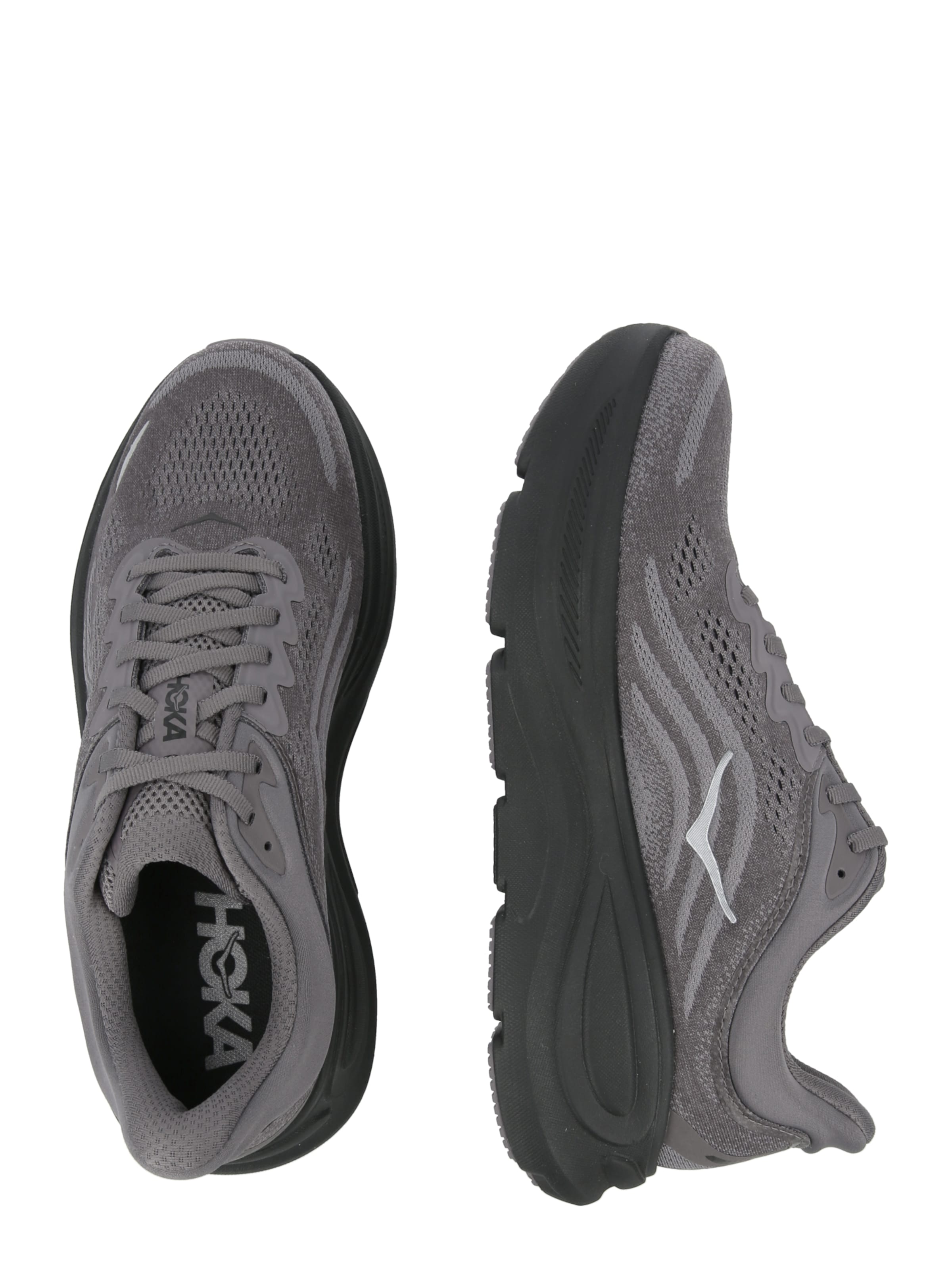 HOKA Futócipők 'BONDI 9' - szürke