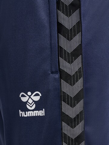 Hummel Slimfit Sportsbukser i blå