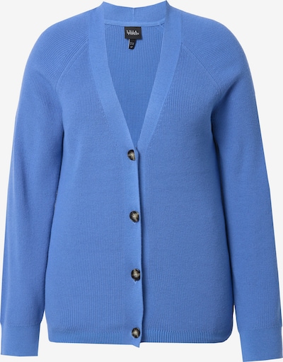 Ulla Popken Neuletakki värissä sininen denim, Tuotenäkymä