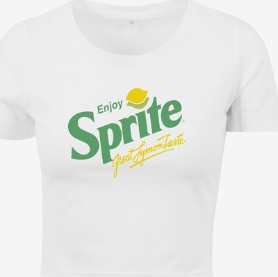 Merchcode Shirt in limone / hellgrün / weiß, Produktansicht