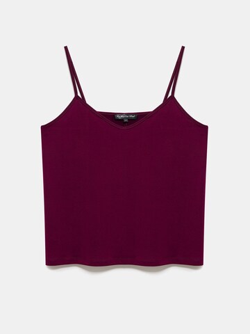 No Matter What Top in Rood: voorkant