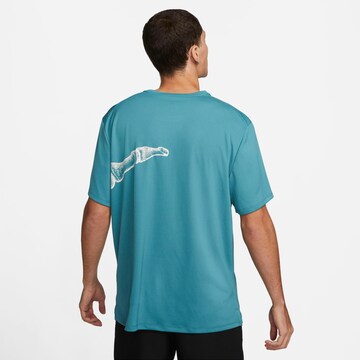 NIKE Funktionsshirt 'Miler' in Blau