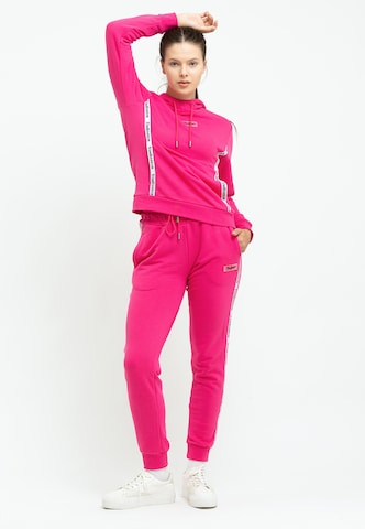 Tom Barron Sports Suit in Pink: front