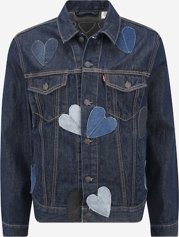 Levi's® Upcycling Jeansjacke 'Kelvyn Colt Design' in Blau: predná strana