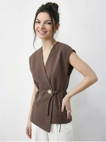 Bianco Lucci Weste 'Westen'‌‌ in Beige
