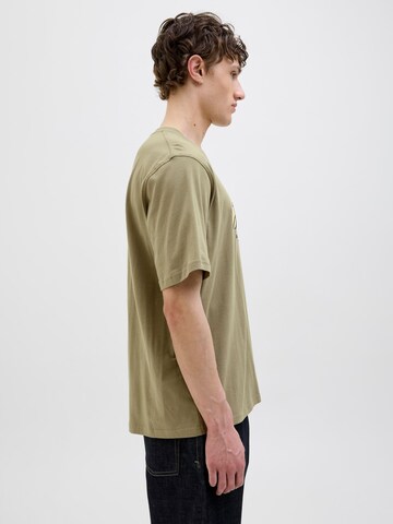 JACK & JONES Shirt 'JORFrederiksberg' in Groen