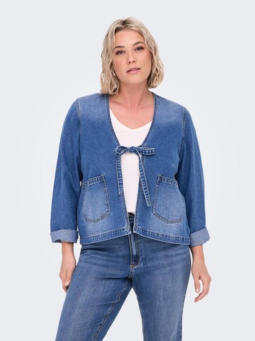 ONLY Carmakoma Between-season jacket 'JENNA' in Blue: front