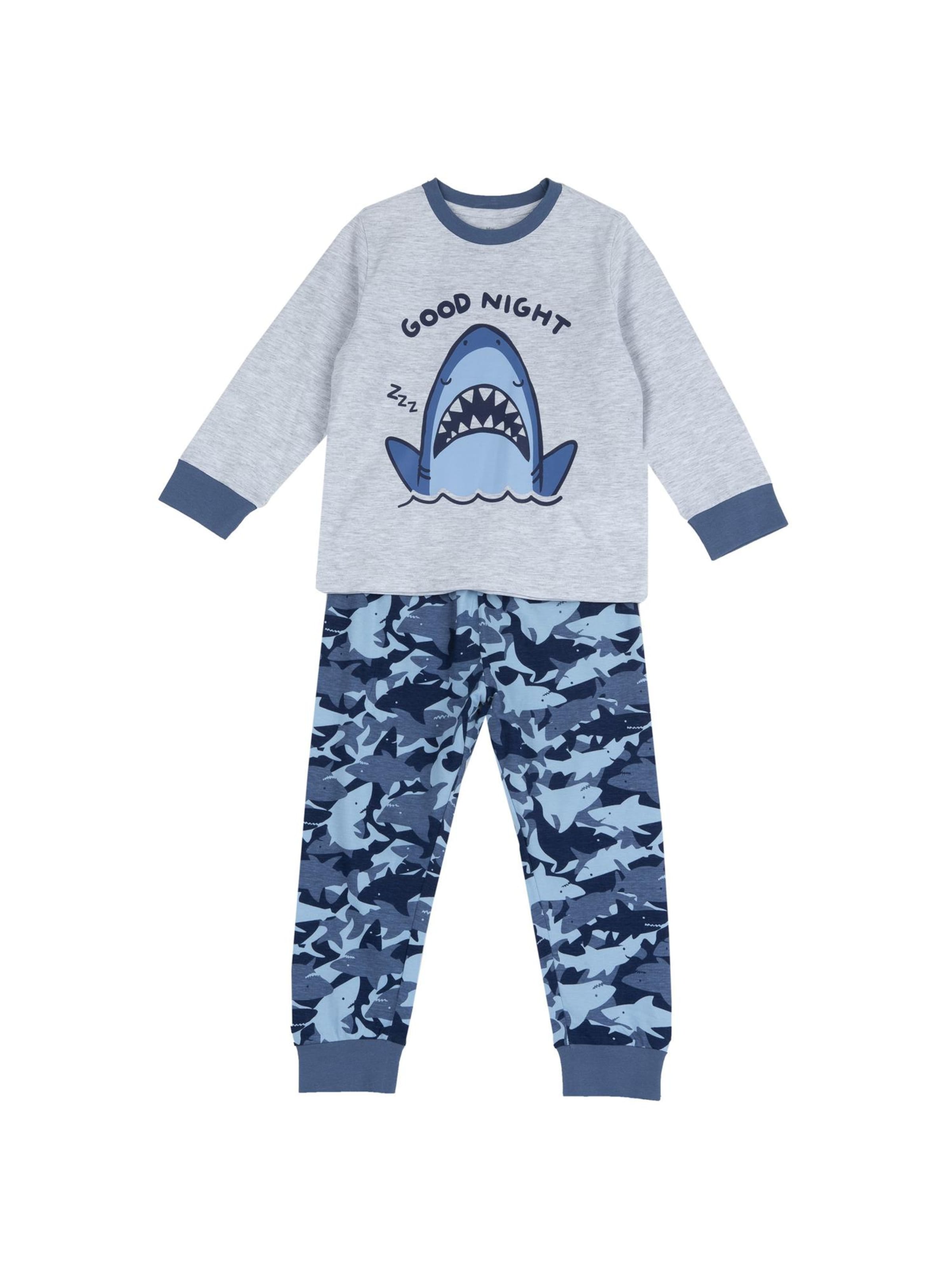 Chicco Piżama w kolorze niebieski: przód