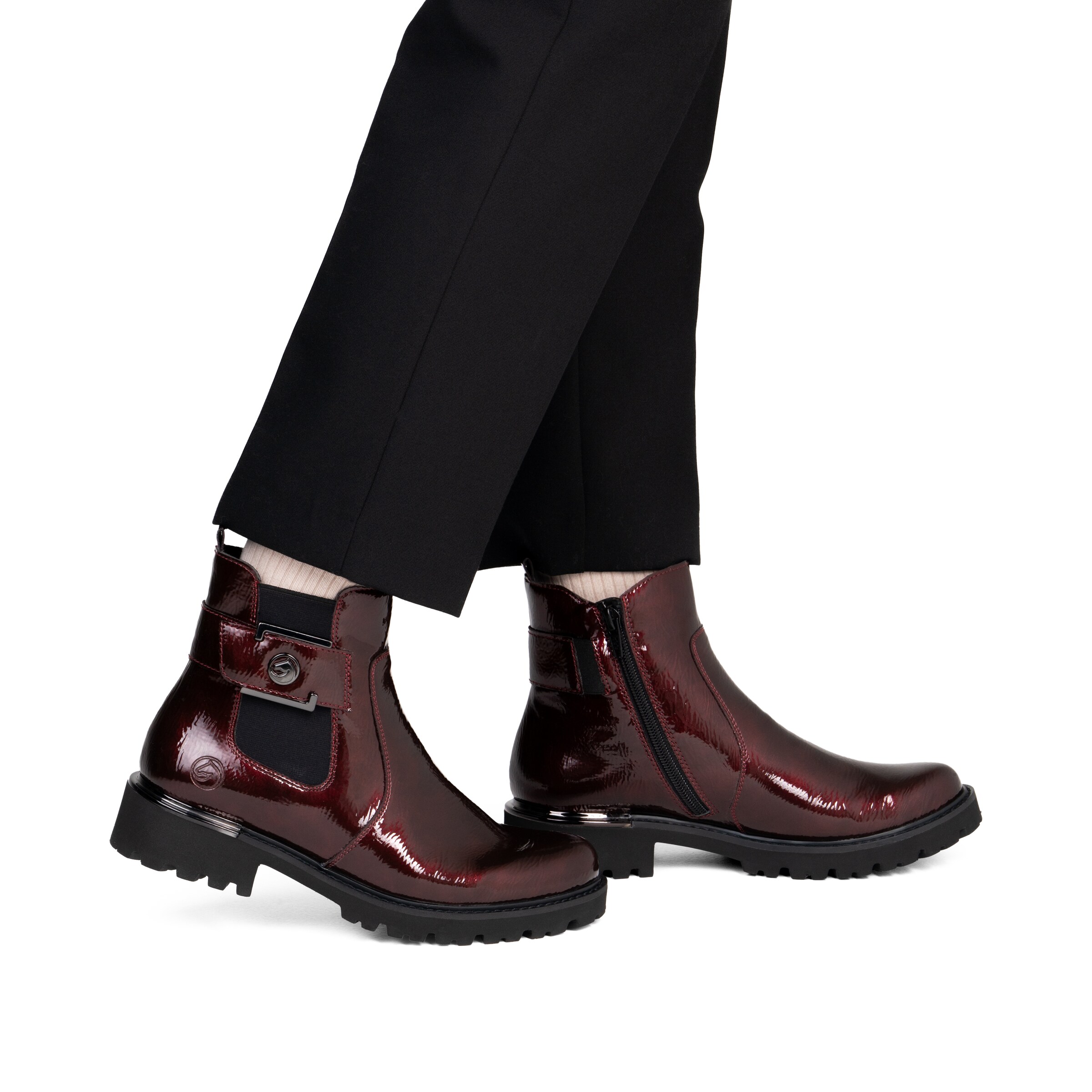 Bottines REMONTE en rouge