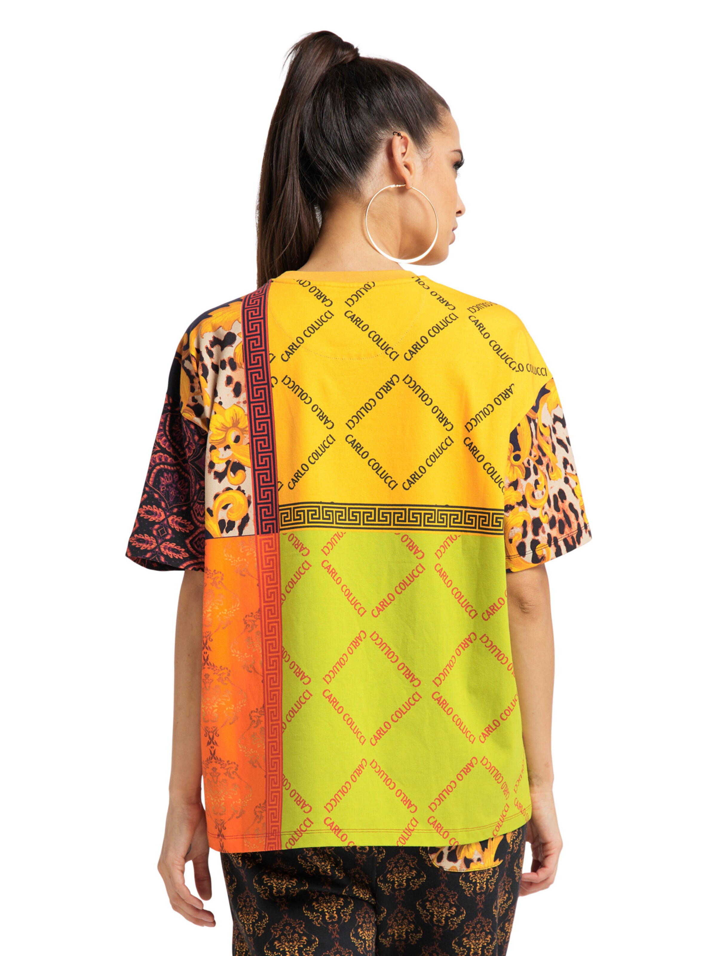 Carlo Colucci Shirt 'Caprio' in Mixed colours