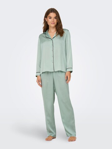 ONLY Pyjama 'Hannah' in Groen: voorkant