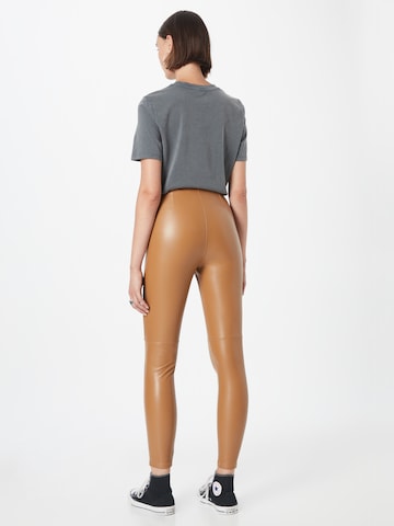 Skinny Leggings Abercrombie & Fitch en marron
