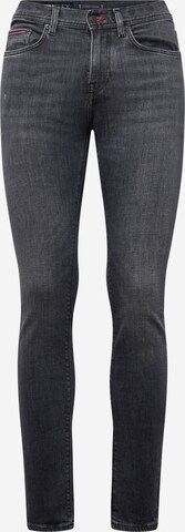 TOMMY HILFIGER Skinny Jeans in Zwart: voorkant