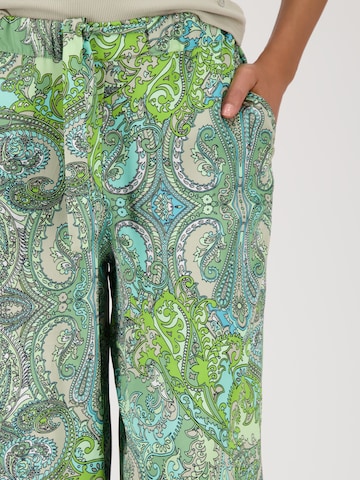 monari Wide leg Broek in Groen