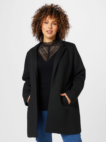 ONLY Curve Knit Cardigan in Black: front