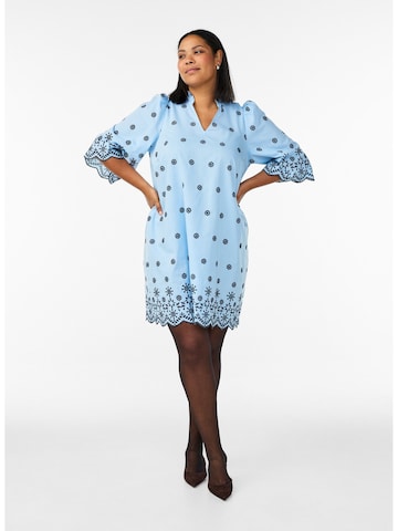 Zizzi Kleid 'Eviola' in Blau