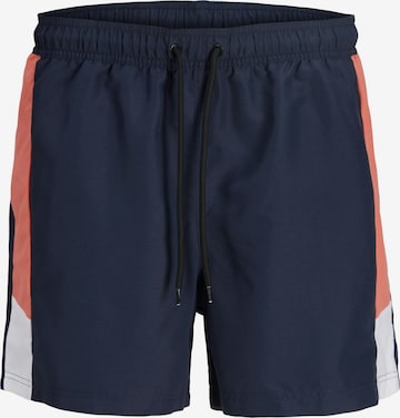 Shorts de bain 'JREBBENJAMIN' JJ Rebel en bleu : devant