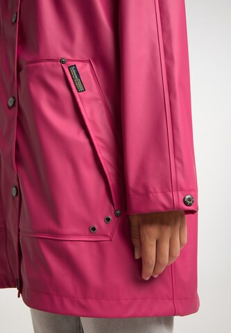 Schmuddelwedda Between-Seasons Coat in Pink