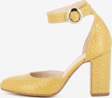 EVITA Slingback Pumps in Yellow