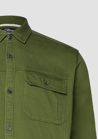 Veste mi-saison s.Oliver en vert
