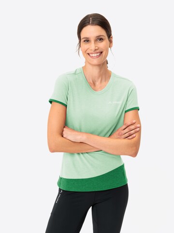 VAUDE Functioneel shirt ' Sveit ST ' in Groen: voorkant