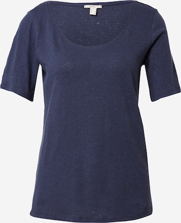 ESPRIT Majica | modra barva: sprednja stran