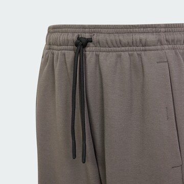ADIDAS SPORTSWEAR Tapered Workout Pants 'Future Icons' in Grey