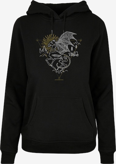 F4NT4STIC Sweatshirt 'Harry Potter Thestral' in gelb / schwarz / weiß, Produktansicht