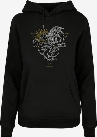 Sweat-shirt 'Harry Potter Thestral' F4NT4STIC en noir : devant