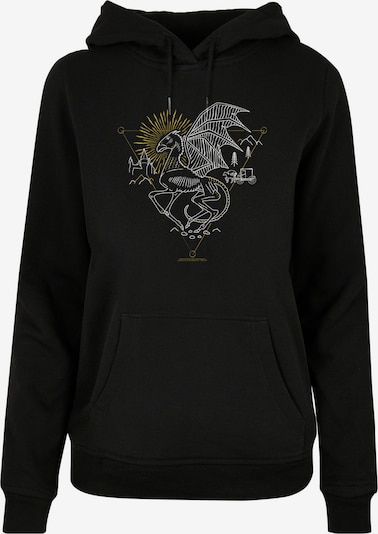 F4NT4STIC Sweat-shirt 'Harry Potter Thestral' en jaune / noir / blanc, Vue avec produit