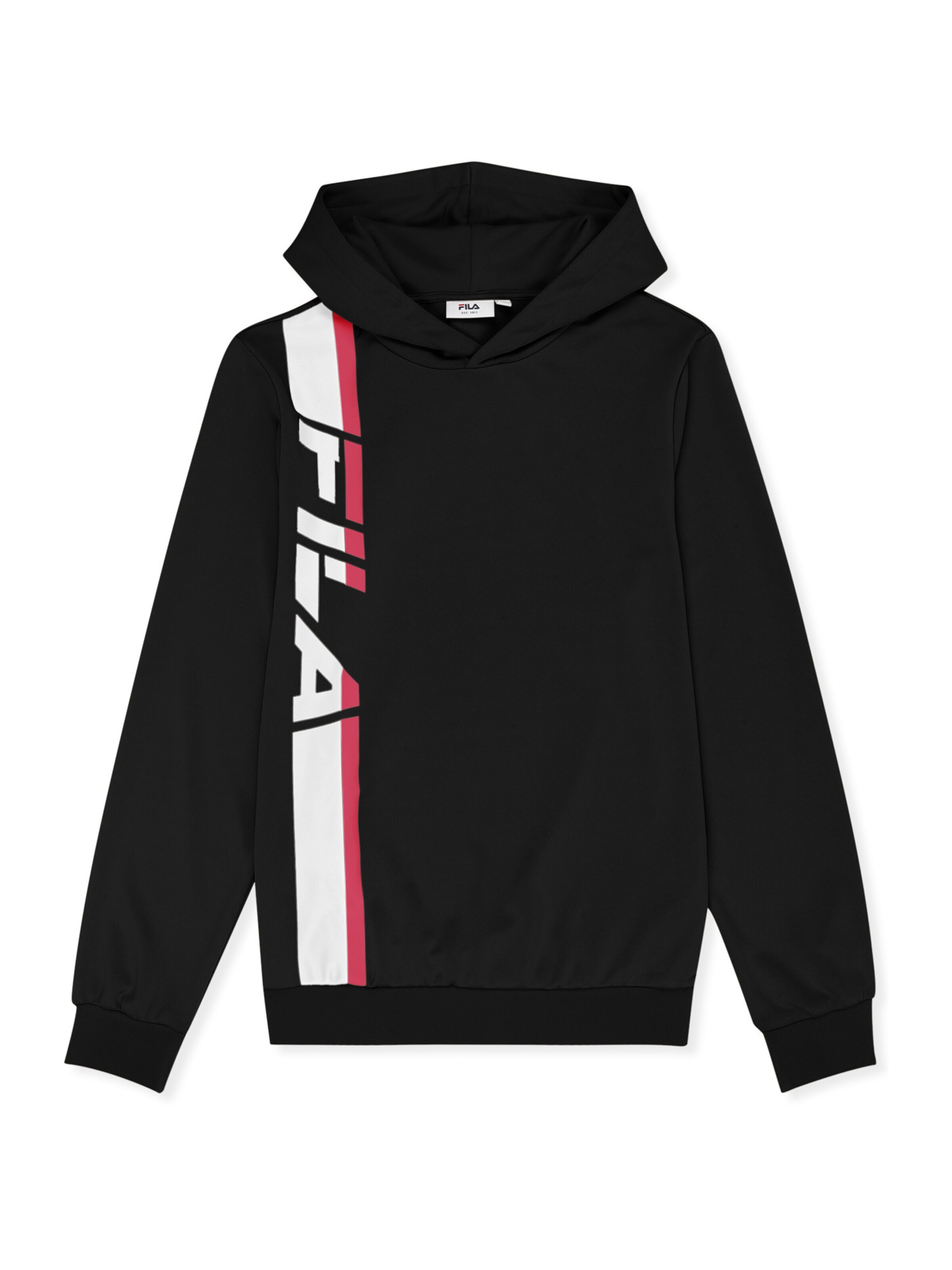 FILA Sweatshirt 'VALIVERSI regular graphic hoodie'‌‌‌‌‌‌ in Schwarz