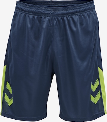 Hummel Sportshorts in Blau: predná strana