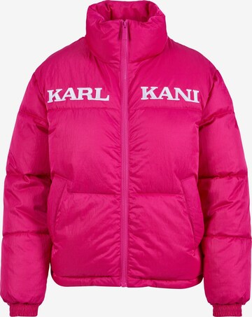 Karl Kani Jacke in Pink: predná strana