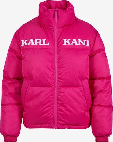 Karl Kani Between-Season Jacket in Pink: front