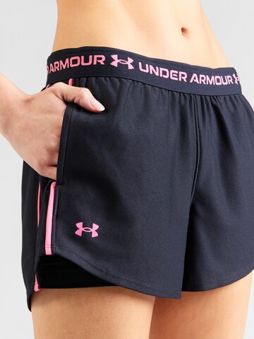 UNDER ARMOUR Regular Sportbroek 'Play Up' in Zwart
