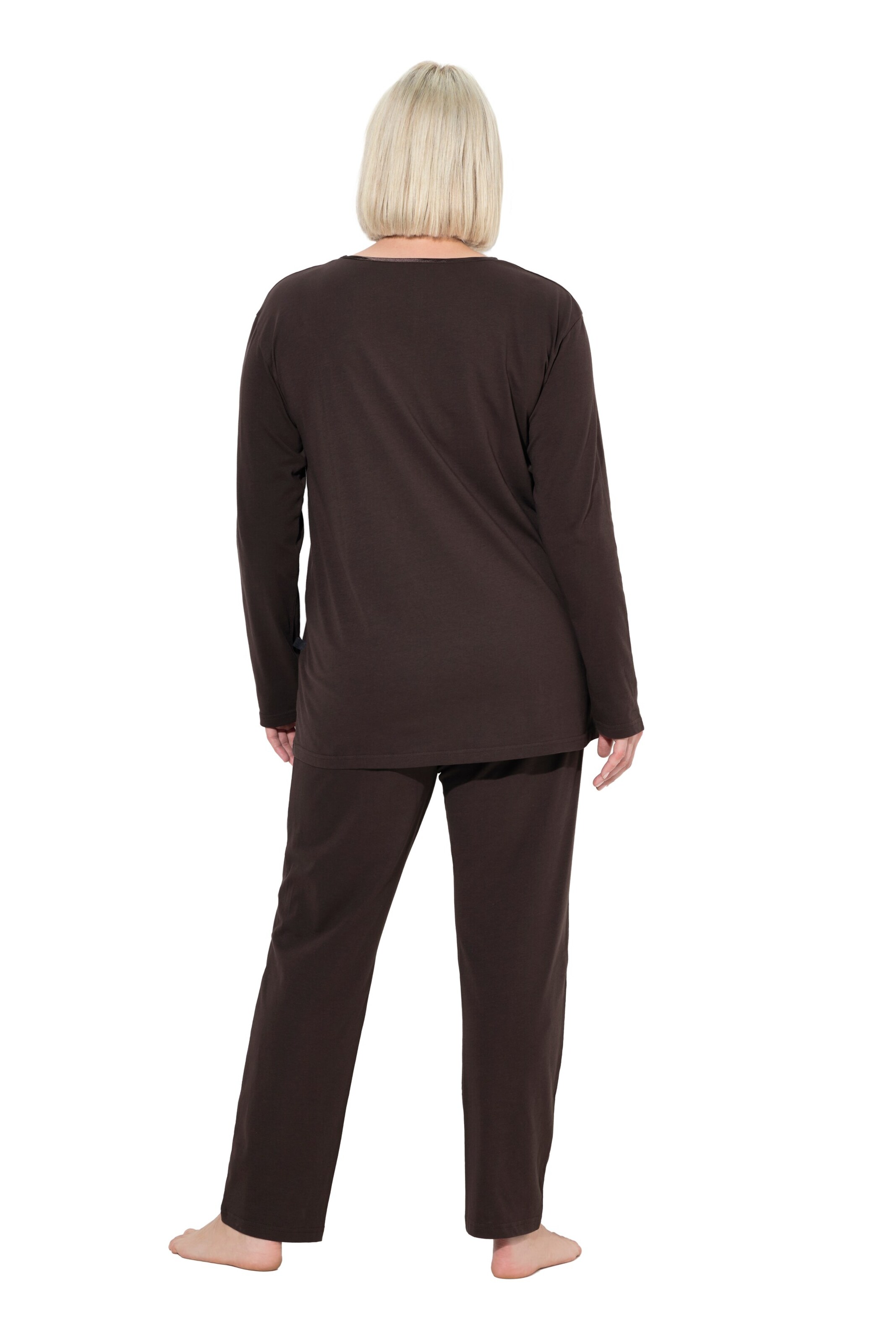 Ulla Popken Pajama in Brown