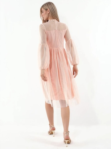 MSN Collection Cocktailjurk in Roze