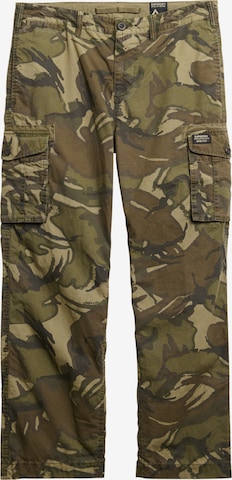 Pantalon cargo Superdry en vert : devant