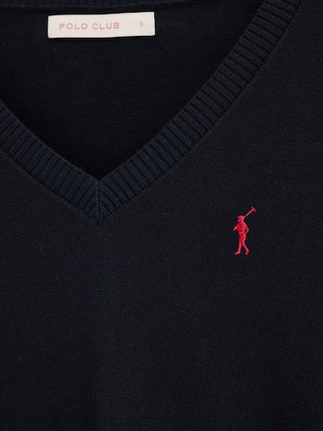 Polo Club Pullover 'Rigby' in Blau