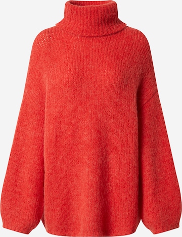 EDITED - Pullover 'Swantje' em vermelho: frente