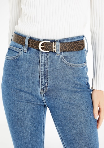 Calvin Klein Riem in Bruin: voorkant