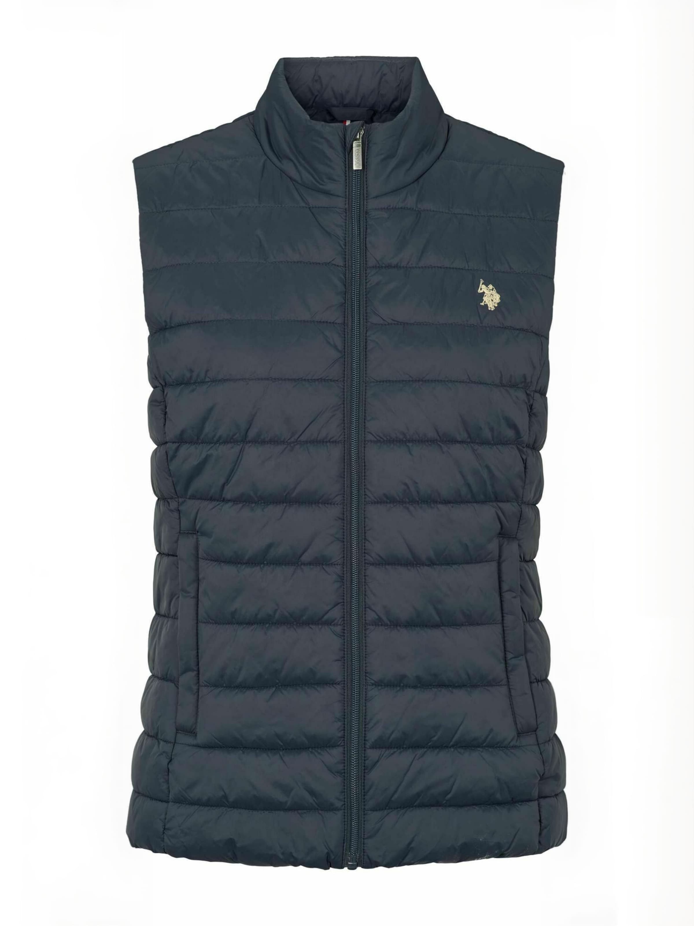 U.S. POLO ASSN. Vest ' UWVive ' in Blue: front