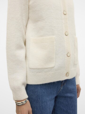VERO MODA Knit cardigan 'LULEE' in White