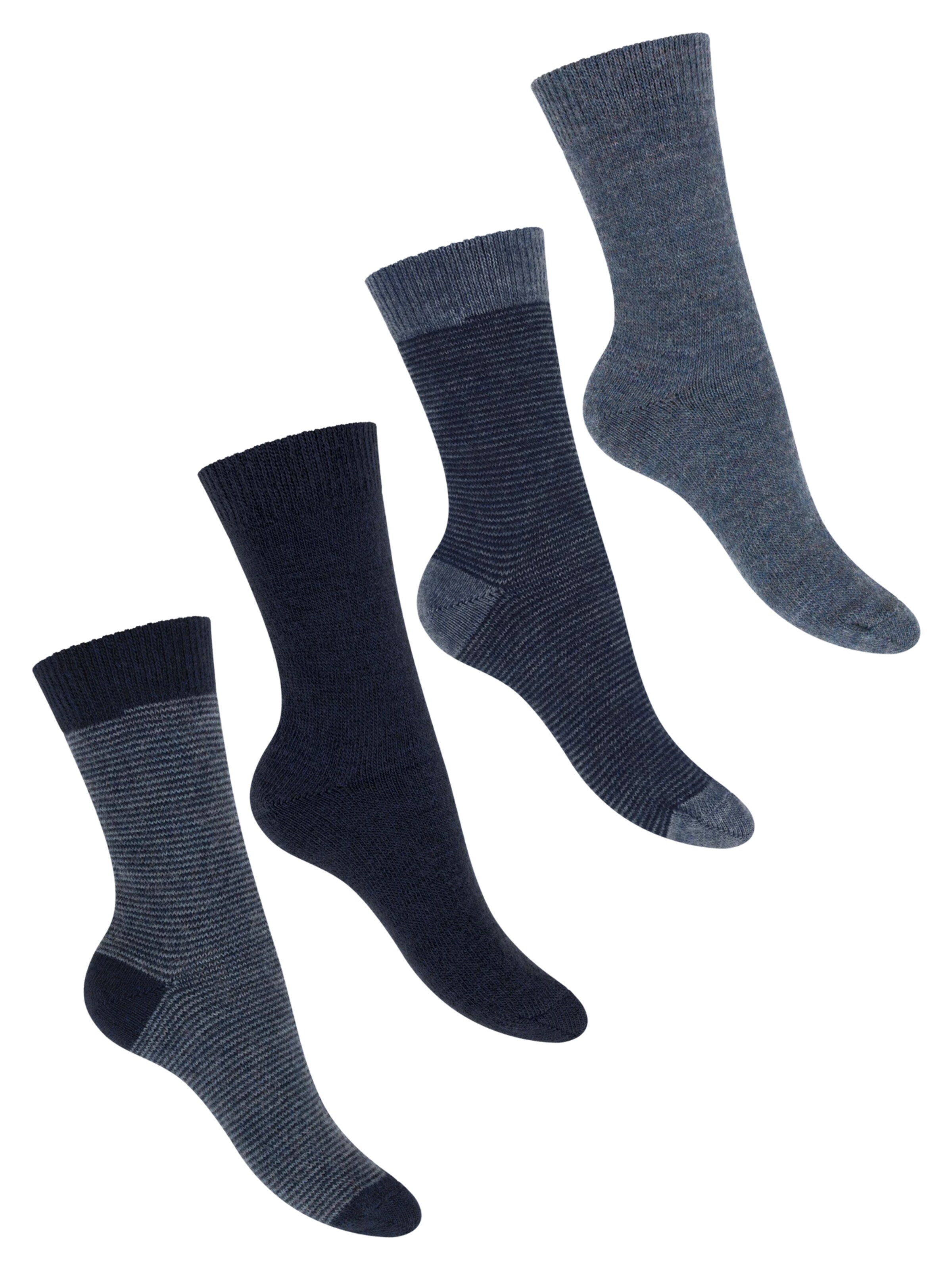 celodoro Socks 'Wollsocken' in Blue: front