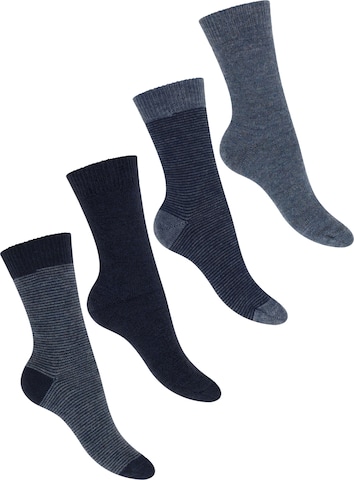celodoro Socks 'Wollsocken' in Blue: front