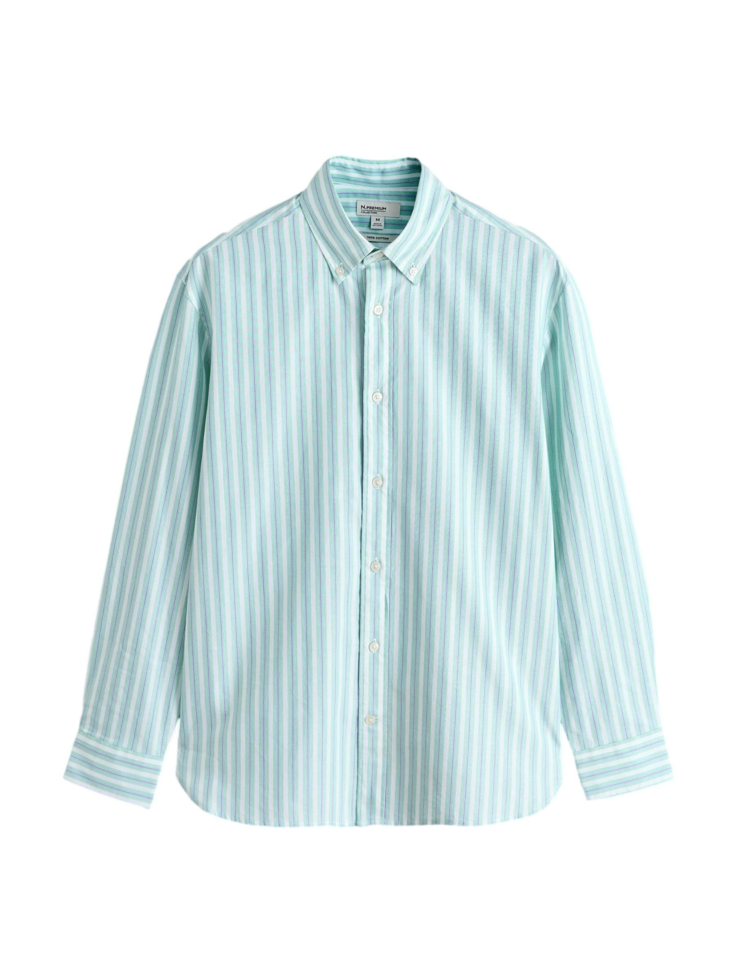 Coupe regular Chemise Next en bleu : devant